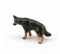 Pegciuho Miniature Canine Figure Dog Figurine Pet Model Animal Sculpture Diorama Accessory With Expressive Pose For Model Scenes Streets Parking Lots, style to 4