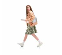Pegciuho Miniature Figure Standing Human Figurine Painted Character Resin Realistic Face Compact Design Suitable for Shelf Display Diorama Setup Collection, Multicolor, Girl Walking With Paper Roll