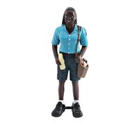 Pegciuho Miniature Figurines People Miniature Figure Resin Figurine Model Tiny People Model Hand Painted Craft Realistic PVC Suitable for Sand Table Landscape, Postman