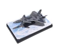 Pegciuho Miniature J20 Airplane Model, Made of Metal Alloy, Solid Body, Pleasant to The Touch, Ideal for Collectors, Multicolor
