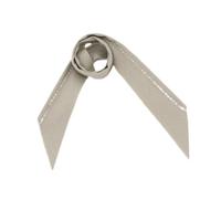 Pegciuho Miniature Scarf As An Accessory for Collectible Figures, Decorative Scarf, Suitable for Decorating Action Figures, Gray