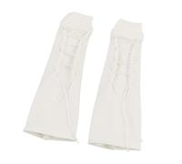 Pegciuho Miniature Socks for Dolls, 1:6 Scale. Loose, Knitted Polyester Socks for Action Figures. Clothing Accessory, Suitable for Display Purposes, White White
