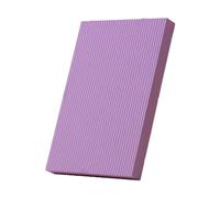 Pegciuho Non-Slip Balance Board for Core Stability Practices, 50cmx40cmx40mm, Purple
