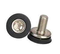 Pegciuho Pack of 2 Hexagonal Bolts for Crank Arm, Spare Parts for Crankset, Practical Accessories, Stainless Steel, 2.2cmx2cm