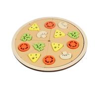 Pegciuho Pizza Set, Realistic Cooking Game, Role Play Toy for Children Ages 3 And Up, Style B
