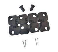 Pegciuho Premium Camping Chair Replacement Legs with Screws for Folding Stool Repair, Black