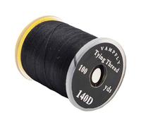 Pegciuho Premium Fly Tying Thread Assortment for Anglers, black