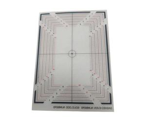 Pegciuho PSA Card Grading Centering Tool Measuring Plate Trading Cards Guide Portable PET Material Practical Suitable for Collector Professional Evaluation