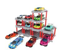 Pegciuho Pull-Along Playset with Parking for The Holidays