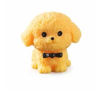 Pegciuho Resin Dog Figurine Miniature Puppy Statue Ornament Sculpture Decorative Piece Crafted From Resin With Calm Aesthetic Suitable for desktop, Golden Retriever