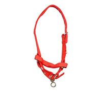 Pegciuho Rope Training Horse Halter, Cattle Muzzle, Adjustable Canvas Horse Riding Equipment for Stable Trails, S