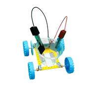 Pegciuho Saltwater Powered Car Kit Experiment Vehicle Educational Model Set PP Material Suitable for Student Practice 8cmx8cmx8cm