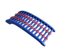 Pegciuho Spine Stretcher Curved Frame with Evenly Spaced Support Beams Slip Resistant Textured Grip Sturdy Screw Fastened Joints Suitable for Home Fitness Workouts Muscle Relaxation, Style B