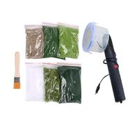 Pegciuho Static Grass Electrostatic Flocking Machine Building Accessories for Modeling Kits Flock Static for Micro Landscape