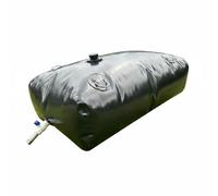 Pegciuho Storage Pouch Portable Water Bag Foldable Tank Thickened Reservoir PVC Mesh Suitable for farm irrigation vehicle carry outdoor, 1 0.8 0.5 400L