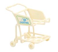 Pegciuho Supermarket Trolley Simulation - A Fun Toy for Learning While Playing at The Supermarket - Ideal As A Party Favor for Birthdays, Beige