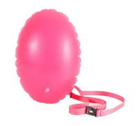 Pegciuho Swim Buoy Inflatable Floating Swimming Waterproof PVC Adjustable Belt Suitable for Camping Fishing Rafting Rivers Water Excursions, Rose Red
