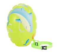 Pegciuho Swim Buoy Inflatable Floating Swimming Waterproof PVC Adjustable Belt Suitable for Camping Fishing Rafting Rivers Water Excursions, Green Shark