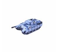 Pegciuho Vehicle Panther Tank Collectible Model 1/144 Scale Finished Display Piece Miniature Armored Vehicle Figurine With Detailed Hull And, White