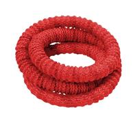 Pegciuho Weighted Fitness Circle, Foldable, Portable And Fun for The Belly, Spring Exercise Hoop for Back Training, Red