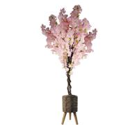 Pegdev 150cm Artificial Pink Cherry Blossom Tree with Zandi Planter Pegdev Pink