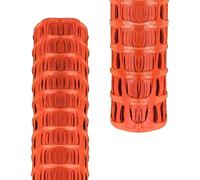 Pegdev 15M Heavy Duty Orange Plastic Barrier Fencing Mesh Netting - 5.5kg Super Strong Pegdev Orange