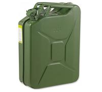 Pegdev 20L Heavy Duty Jerry Can UN Certified Portable Fuel Container for Safe Transport in Dark Green Pegdev Dark Green