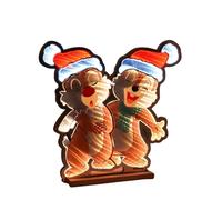 Pegdev 40cm Disney Chip & Dale Infinity Light in Brown Pegdev Brown