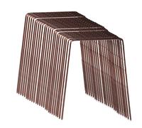 Pegdev 6" Copper-Coated Staples Secure Membrane Fleece Netting - Pack of 25 in Copper Pegdev Copper