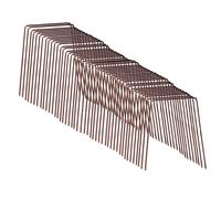 Pegdev 6" Copper-Coated Staples Secure Membrane Fleece Netting - Pack of 50 in Copper Pegdev Copper One Size