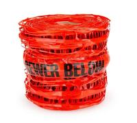 Pegdev Detectable Mesh Sewer Pipe Marker 200mm x 7m in Red Pegdev Red