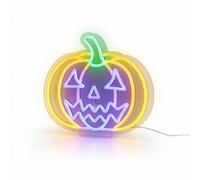 Pegdev Halloween Pumpkin Neon Silhouette Light Pegdev Multicolor