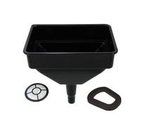 Pegdev Jerry Can Accessory Bundle Premium Rubber Seal & Heavy Duty Funnel Set Leakproof in Black Pegdev Black