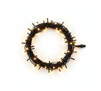 Pegdev LED String Lights Warm White Black Rubber IP65 Outdoor Indoor 5m Pegdev Black