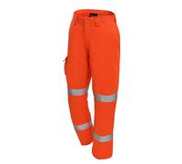 Pegdev Men's Hi-Vis Orange FR Arc Flash Trousers Arc 2 | Size: 30 inches Pegdev Orange 30 inches