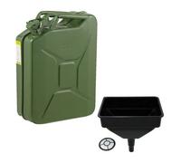 Pegdev - Pdl - 20L Heavy Duty Jerry Can With Funnel - Un Certified Fuel Container, Portable & Durable