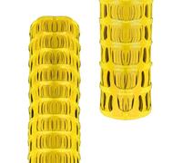 Pegdev - Pdl 250M Heavy Duty Yellow Plastic Barrier Fencing Safety Mesh Fence Netting Net 5.5Kg Super Strong Quality Mesh Fence