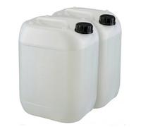Pegdev - Pdl 25L Plastic Water Container Heavy Duty Jerry Can Screw Cap Stackable Portable Water Carrier With Handle Pack Of 2
