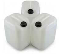 Pegdev - Pdl 25L Plastic Water Container Heavy Duty Jerry Can Screw Cap Stackable Portable Water Carrier With Handle Pack Of 3