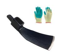 Pegdev - Pdl - 3.5Lb Carpenters Chisel - Head Only With Rubber Coated Grip Gloves