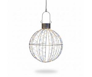Pegdev - Pdl 40Cm Micro Led Ball Light With 5M Lead Outdoor Indoor Dual Tone White Warm White Durable Festive Decoration