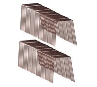 Pegdev - Pdl 6 Inch Copper-Coated Staples Secure Weed Membrane Fleece Netting Pegs Repel Slugs Snails - Pack Of 80