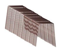 Pegdev - Pdl 6 Inch Copper-Coated Staples Secure Weed Membrane Fleece Netting Pegs Repel Slugs Snails - Pack Of 40