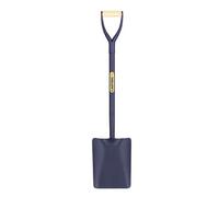 Pegdev - Pdl Carters Taper-Mouth Builders Contractors Shovel Garden Square Mouth Spade No2. Tubular Steel Shaft Solid Socket