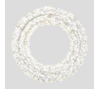 Pegdev - Pdl - Christmas Pre Lit Micro Led Wreath With Timer 50X5Cm Cool White 720 Micro Leds 5M Lead Indoor Outdoor