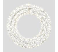 Pegdev - Pdl - Christmas Pre Lit Micro Led Wreath With Timer 70X9Cm Cool White 1200 Micro Leds 5M Lead Indoor Outdoor