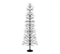 Pegdev - Pdl - Christmas Pre Lit Tree With 2000 Warm White Micro Leds, Timer, Black Frame, 5M Lead, Indoor/outdoor, 1.5M