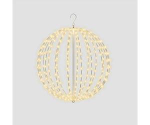 Pegdev - Pdl - Enchanting Pre Lit 40Cm Led Sphere With 256 Warm White Micro Leds 5M Lead Timer Indoor Outdoor Décor