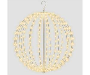 Pegdev - Pdl - Enchanting Pre Lit 50Cm Led Sphere With 320 Warm White Micro Leds 5M Lead Timer Indoor Outdoor Décor