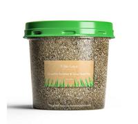 Pegdev GrowPro Grass Seed & Fertiliser Blend for Turf Management 600g in Beige Pegdev Beige